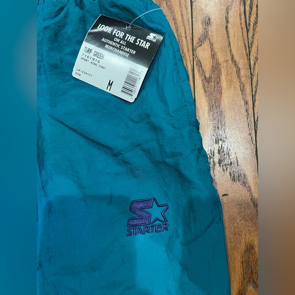 STARTER Teal Mesh Lined Shorts - Picture 5 of 6